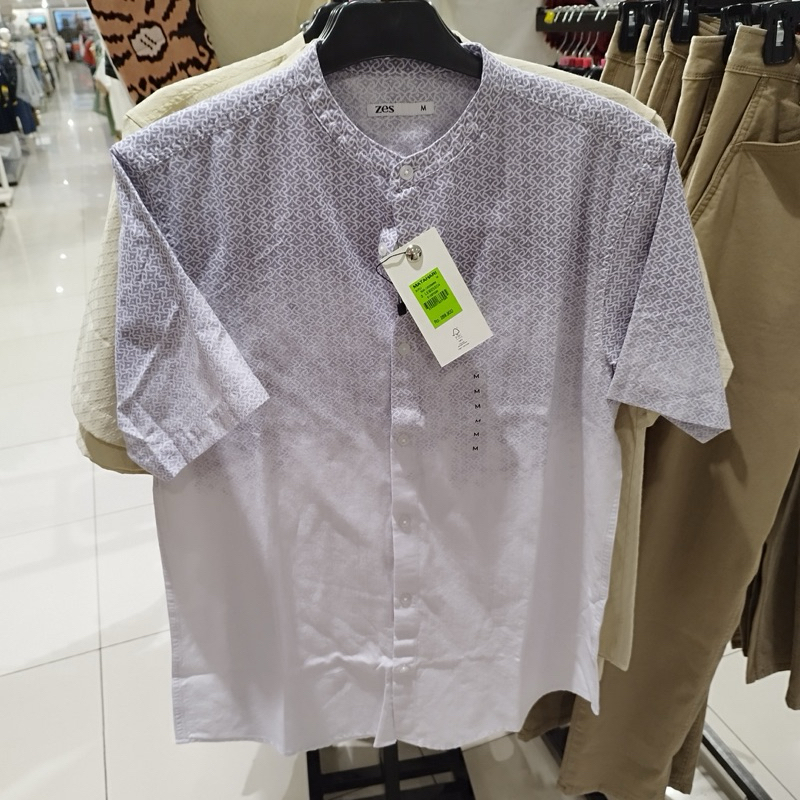 KEMEJA PRIA KRAH KOKO POLOS BY DETAILS MATAHARI STORE