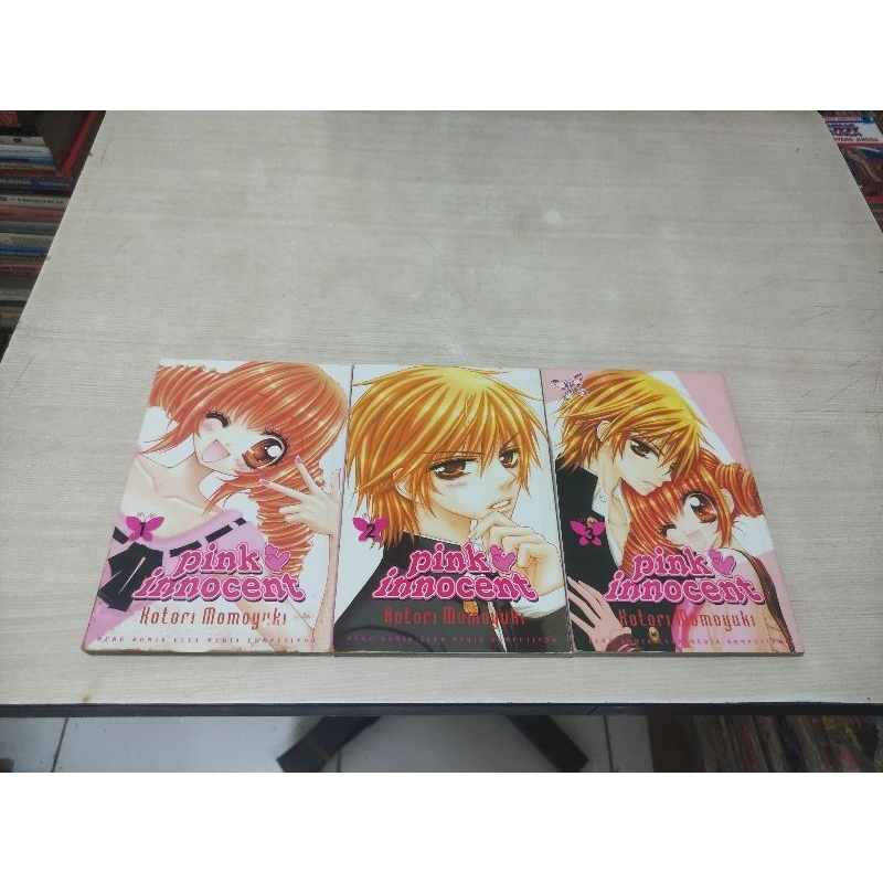 komik pink innocent. 1- 3 tamat