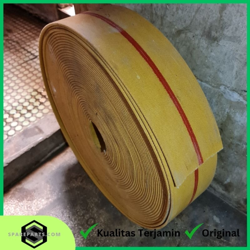 Ban Driving | Belt Driving | Ban Mesin Diesel Kuning 6" x 6ply  ( Harga Per Meter )