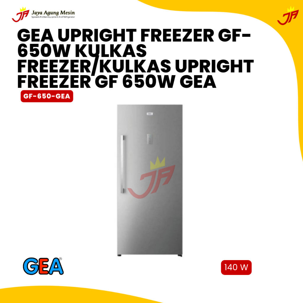 GEA Upright Freezer GF-650W Kulkas Freezer / Kulkas Upright Freezer GF 650W
