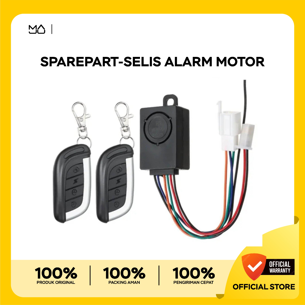 Sparepart Sepeda Listrik Alarm Motor Listrik - Original