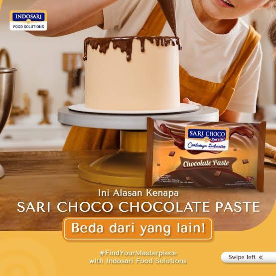 

GFD Sari Choco Spread Chocolate Paste 5 kg - Pasta Cokelat Premium untuk Baking & Pastri