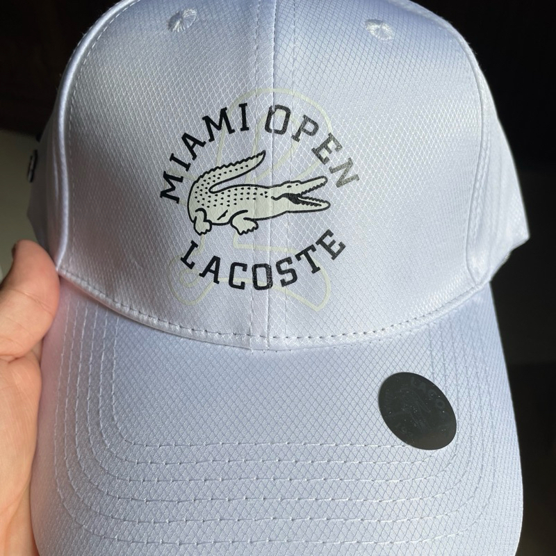 Topi Baseball Lacoste Miami Open Novan Djokovic Unisex