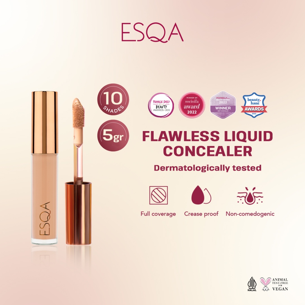 Esqa Flawless Liquid Concealer - Granola 5gr