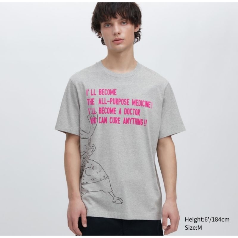 Kaos Tshirt Uniqlo UT x  One Piece Chopper .  Preloved/Second/vintage