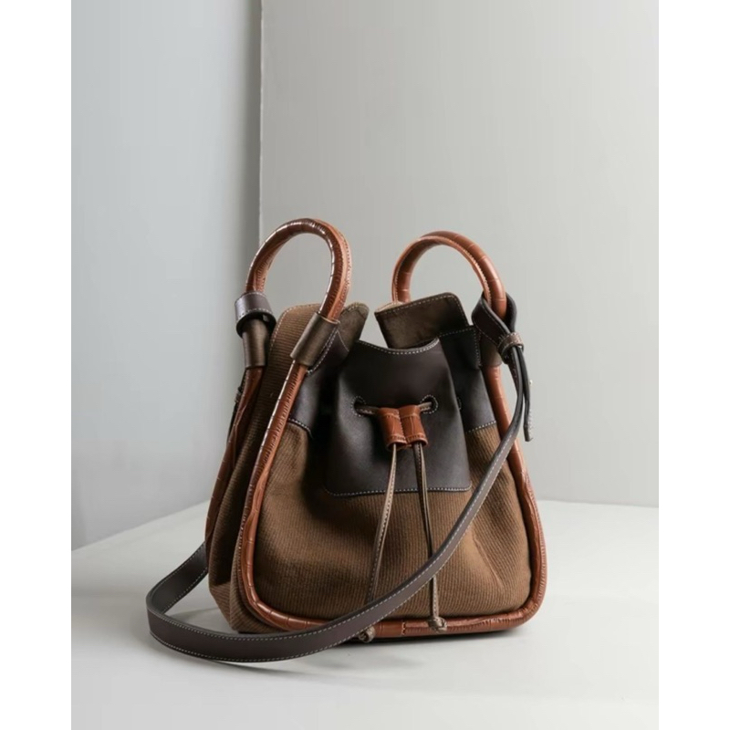 

Josvli Bento Drawstring - Malt Cacao