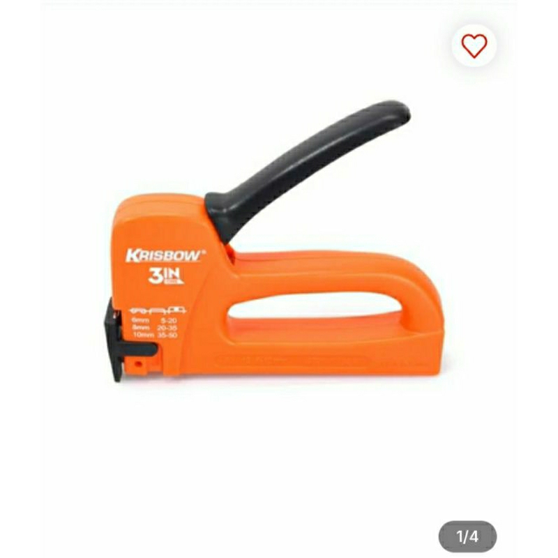 

Krisbow Stapler Tembak 6-12 Mm 3in1 - Merah