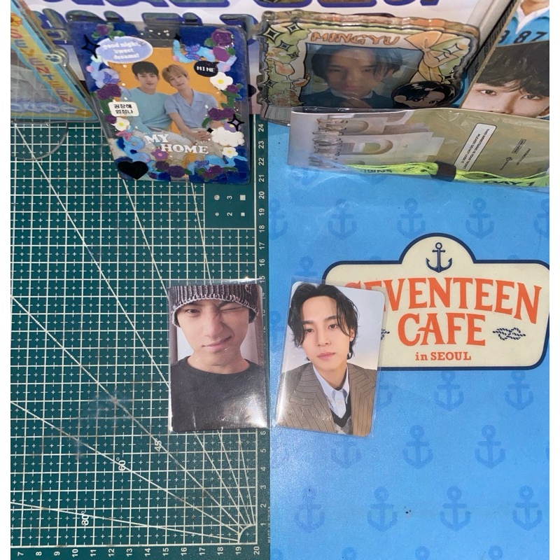 (READY) Photocard yzy sector17 mingyu, joeun fml mingyu