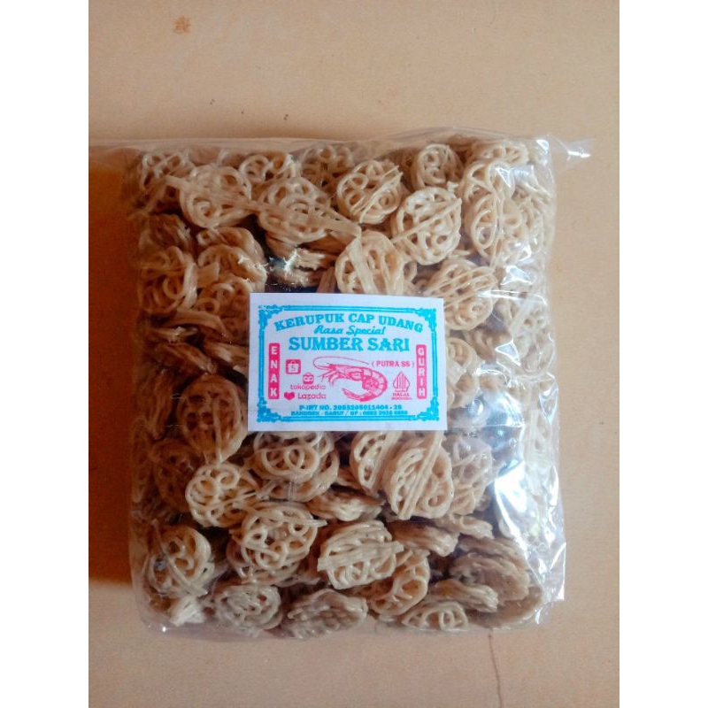 

KERUPUK IKAN MENTAH/KERUPUK PUTIH MENTAH 100 GRM