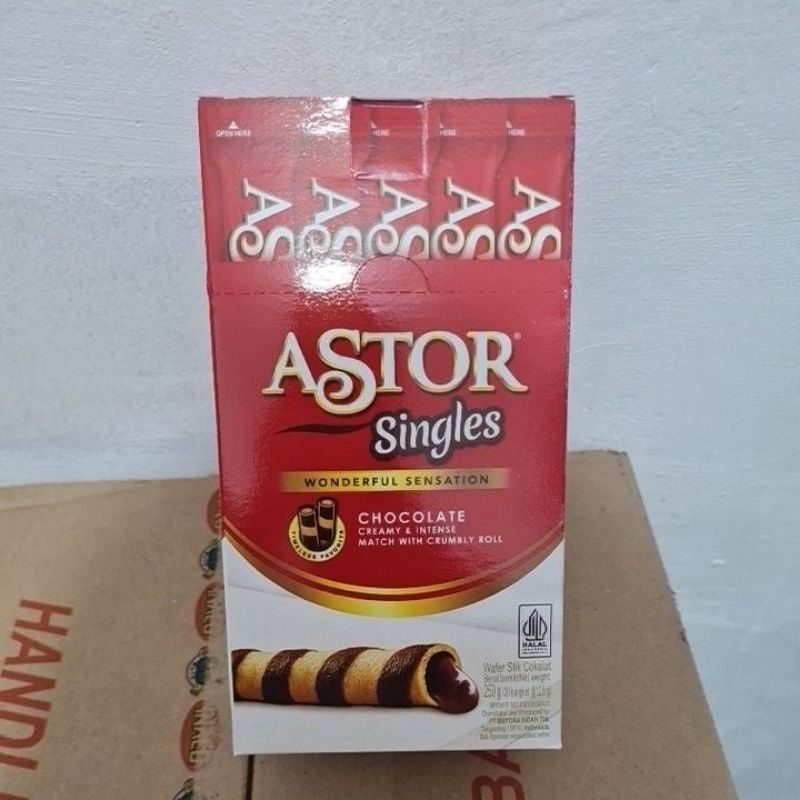 

1 BOX ISI 20 ASTOR SINGLES 12.5GR