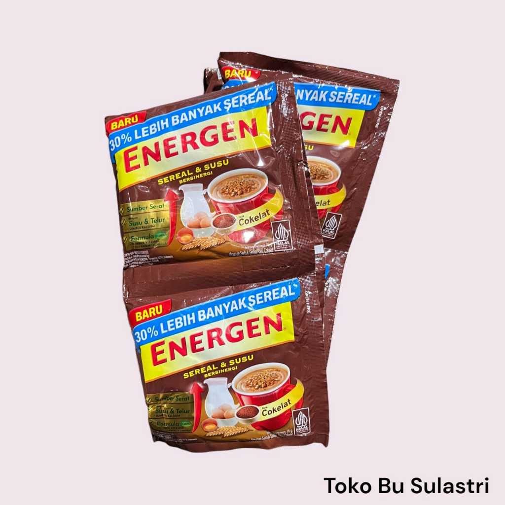 

ENERGEN SEREAL RENCENG ISI 10 | ENERGEN COKLAT K.IJO VANILA