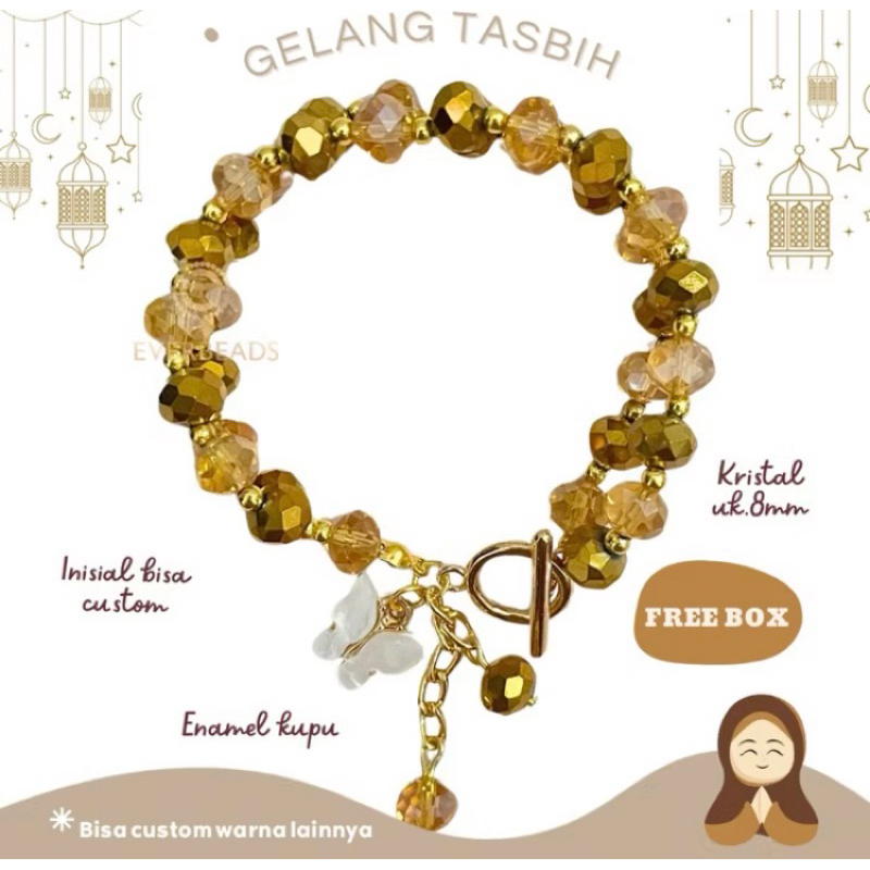 GELANG TASBIH GELANG MANIK, TASBIH GELANG