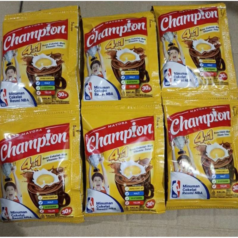 

Champion susu coklat 1 RENCENG ISI 10