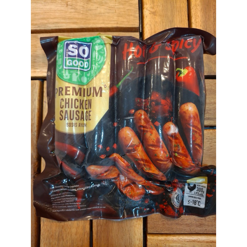 

So good premium chicken Sausage spicy / sosis ayam premium