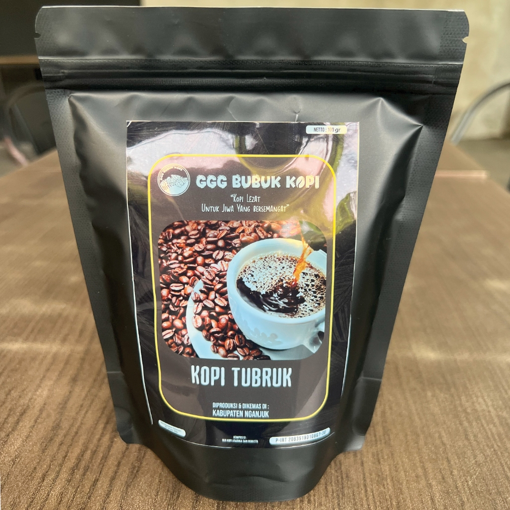 

Bubuk Kopi Tubruk Ggg Isi 250gr Rasa Mantab Premium