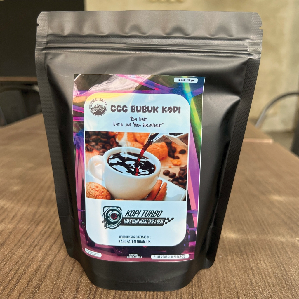 

Bubuk Kopi Turbo Ggg Isi 250gr Rasa Mantab Premium