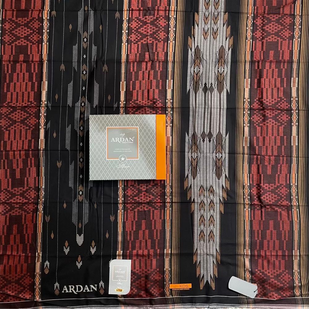 ARDAN STAR GOLD type KDS GTK JKM Original| Sarung Ardan Star Songket Jaquard Premium