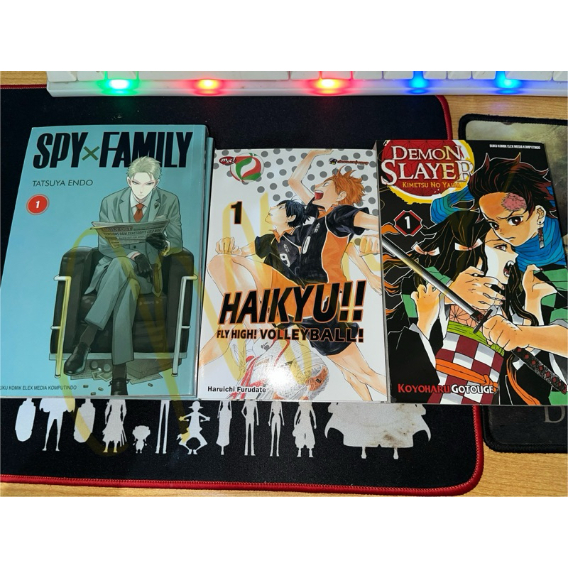 Preloved manga/komik anime