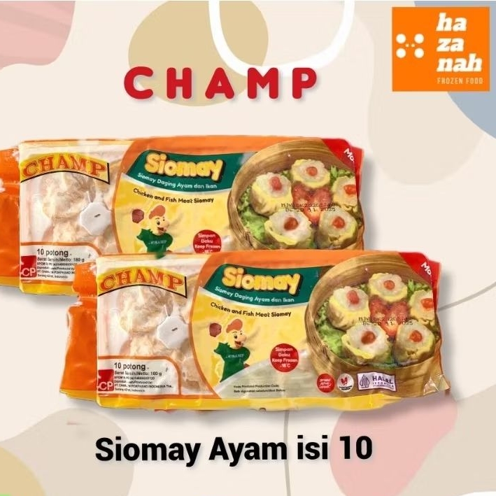 

Champ Siomay Ayam isi 10 (per pack)