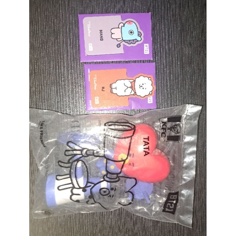 BT21 CHATIME KFC MERCH
