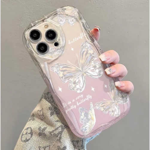 BARUU SOFT CASE CASING HP BEAUTIFUL BUTTERFLY FOR 0PPO RENO 12 12F RENO 11F RENO 10 10 PRO RENO 8 8Z