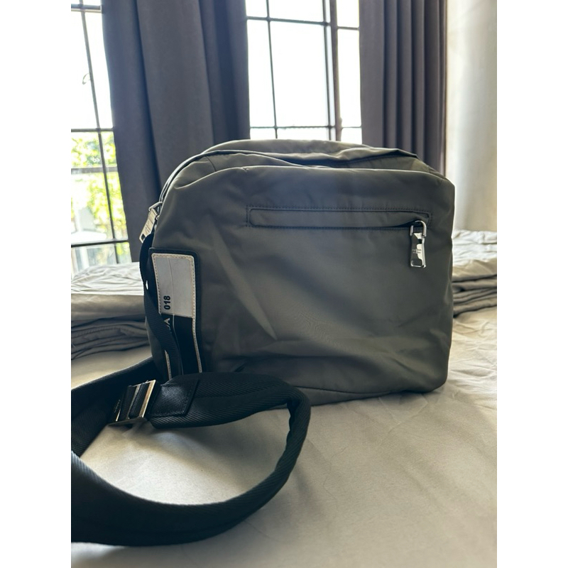 prada nylon sling/messenger back men