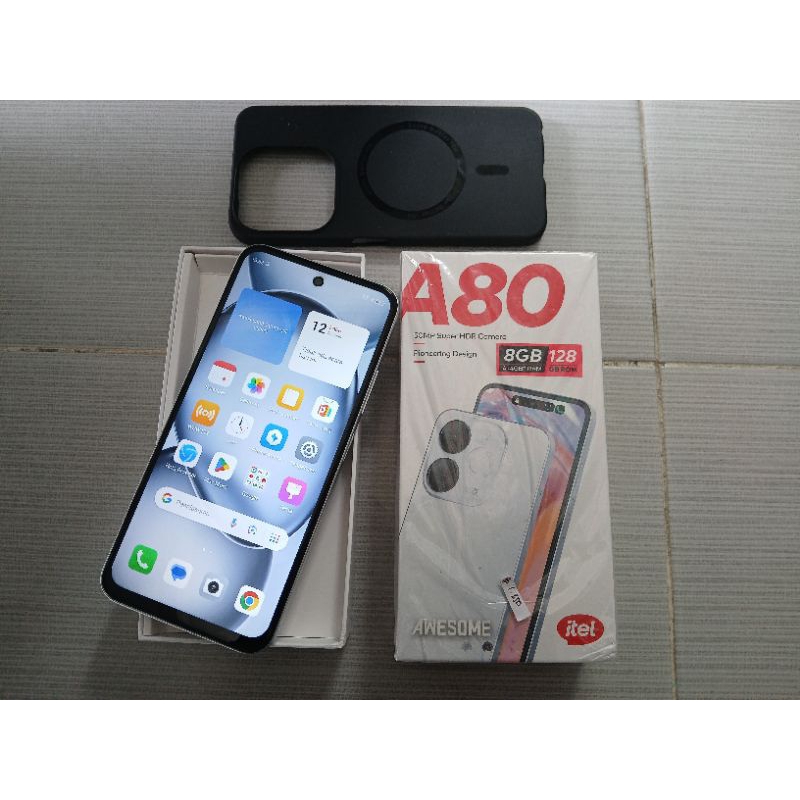 Itel A80 Hp murah second like new 4/128