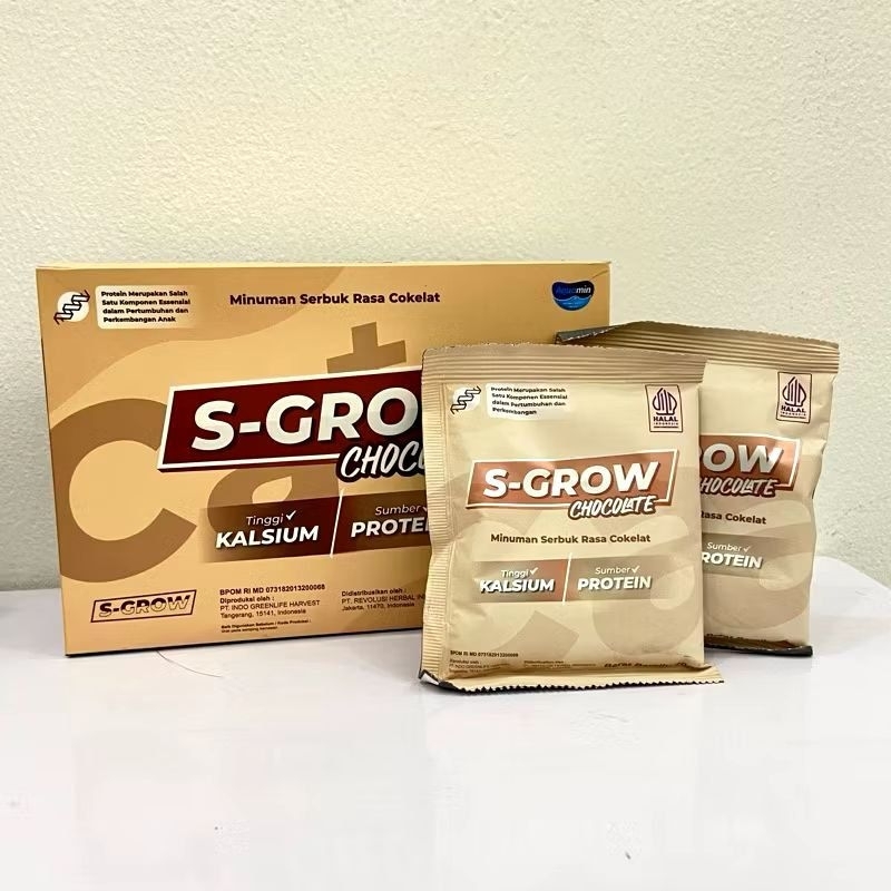 

[PROMO] S-GROW CHOCOLATE ORIGINAL - S-Grow Coklat Susu Peninggi Badan Terbaik Untuk Remaja Dan Dewasa