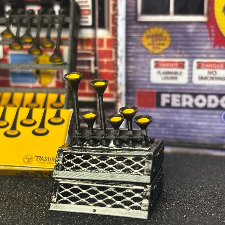 Corong Basuri AzKduiono 12 Kuning | Corong Basuri Kuning Mini | Corong Basuri mainan