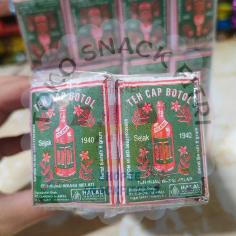 

TEH CAP BOTOL KECIL @10PCS