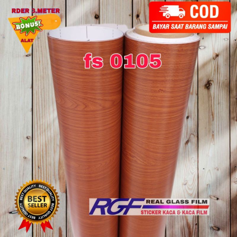 HPL STIKER KAYU WARNA COKLAT/HPL STIKER LANTAI/HPL STIKER MOTIF KAYU WARNA COKLAT/HPL STIKER MEJA/HP