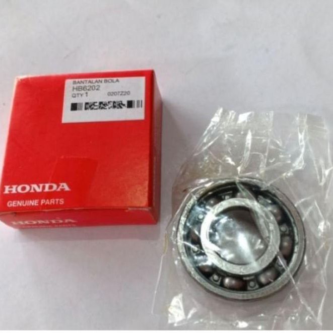 Laher Bearing Ball Radial 6202 - Bearing Transmisi 6202 Honda Tiger 2000 ORI HONDA HB6202