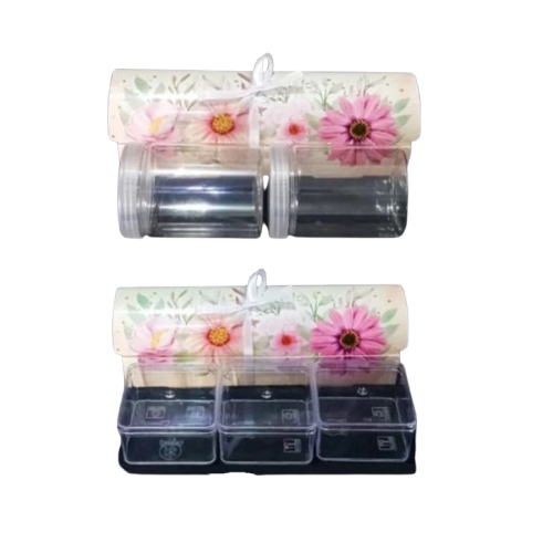 

10 Pcs Kardus Kue Bolu Gulung Motif Bunga Besar Eid Ukuran 30x10x9cm Packaging lebaran