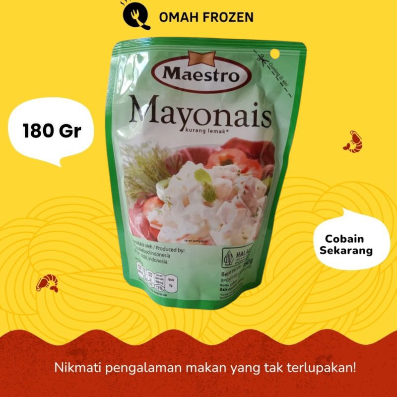 

Maestro Mayonais 180 gram