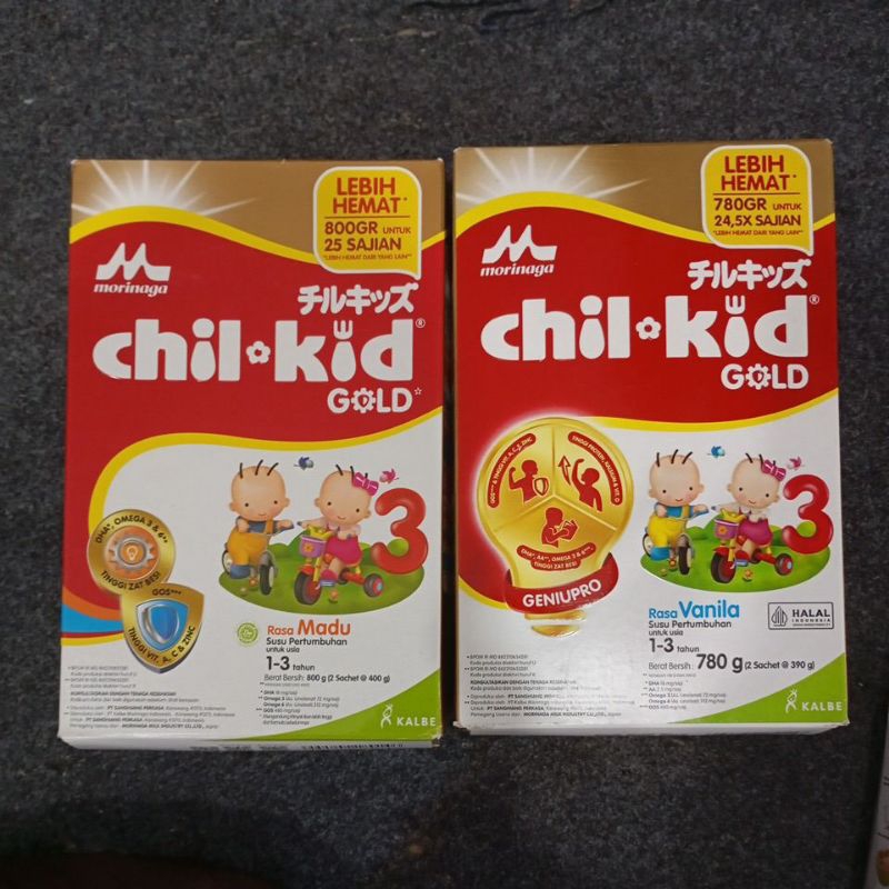 chil-kid gold morinaga 1-3 tahun