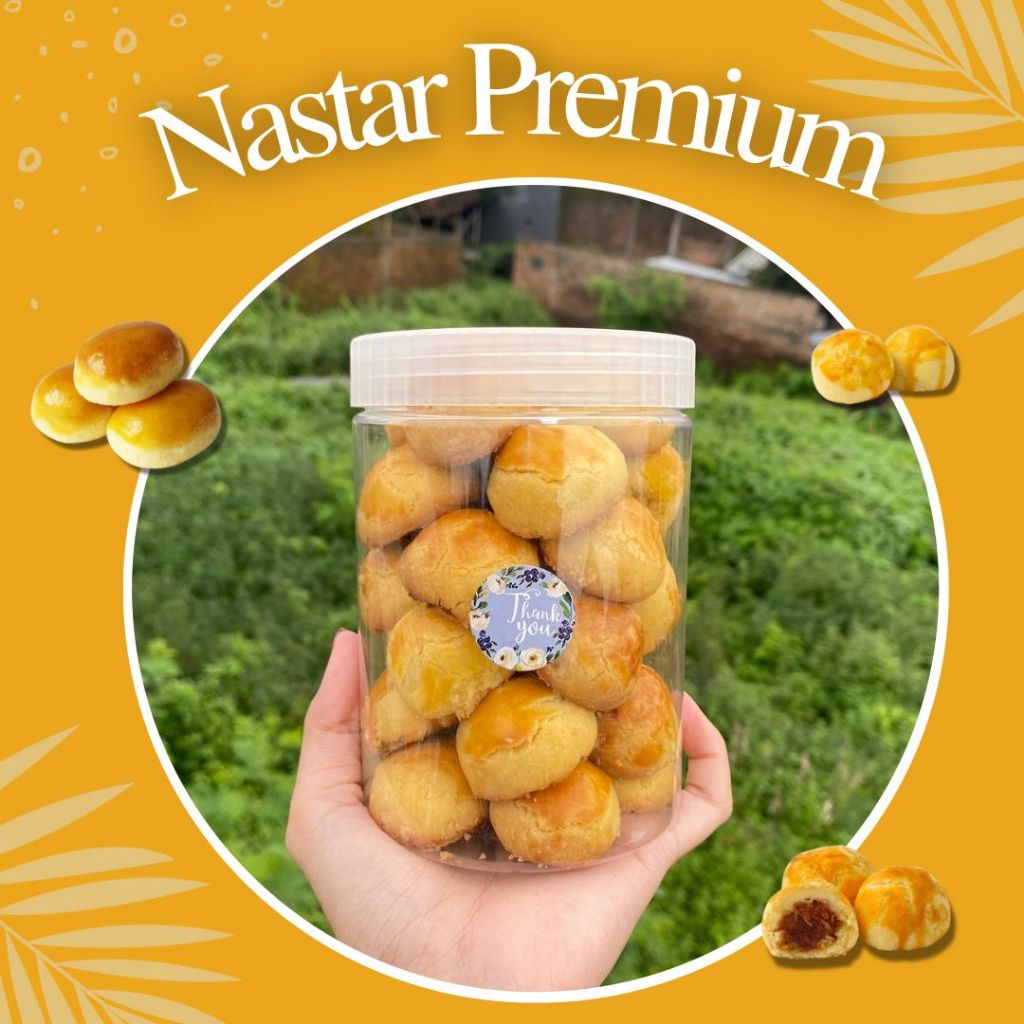 

(750ml) Nastar Keju Premium Homemade Lembut dan Lumer