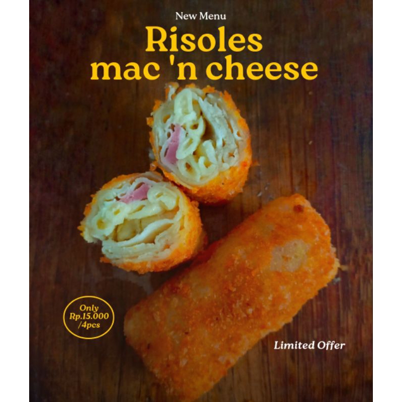 

Risoles Mac 'n Cheese