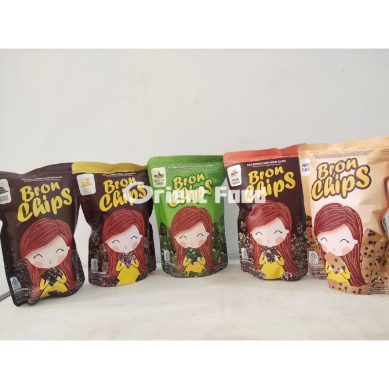 

Bron Chips Bronchips Keripik Brownies 60gr All Variant