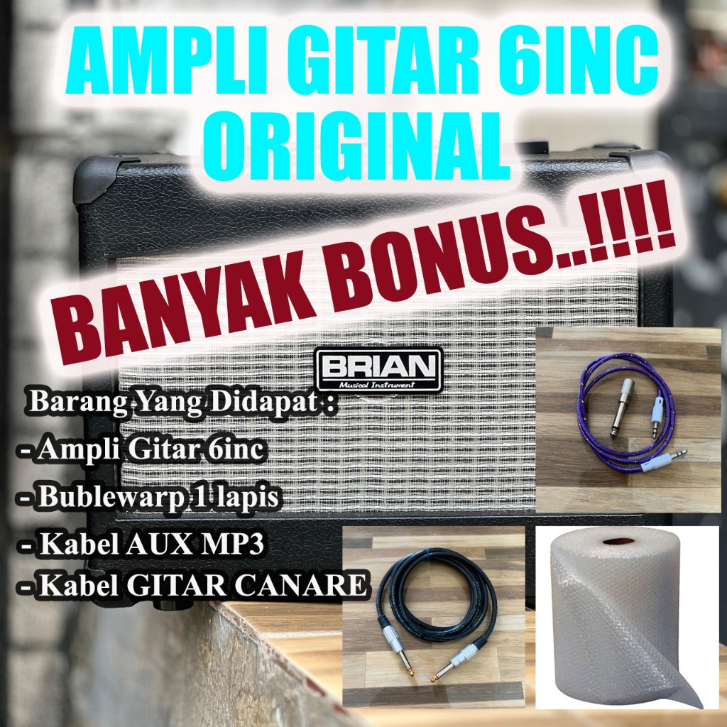 PROMO BIG SALE.. Ampli Gitar Elektrik 6inc - Ampli Gitar Akustik 6inc Not Ampli Bass Ampli Keyboard