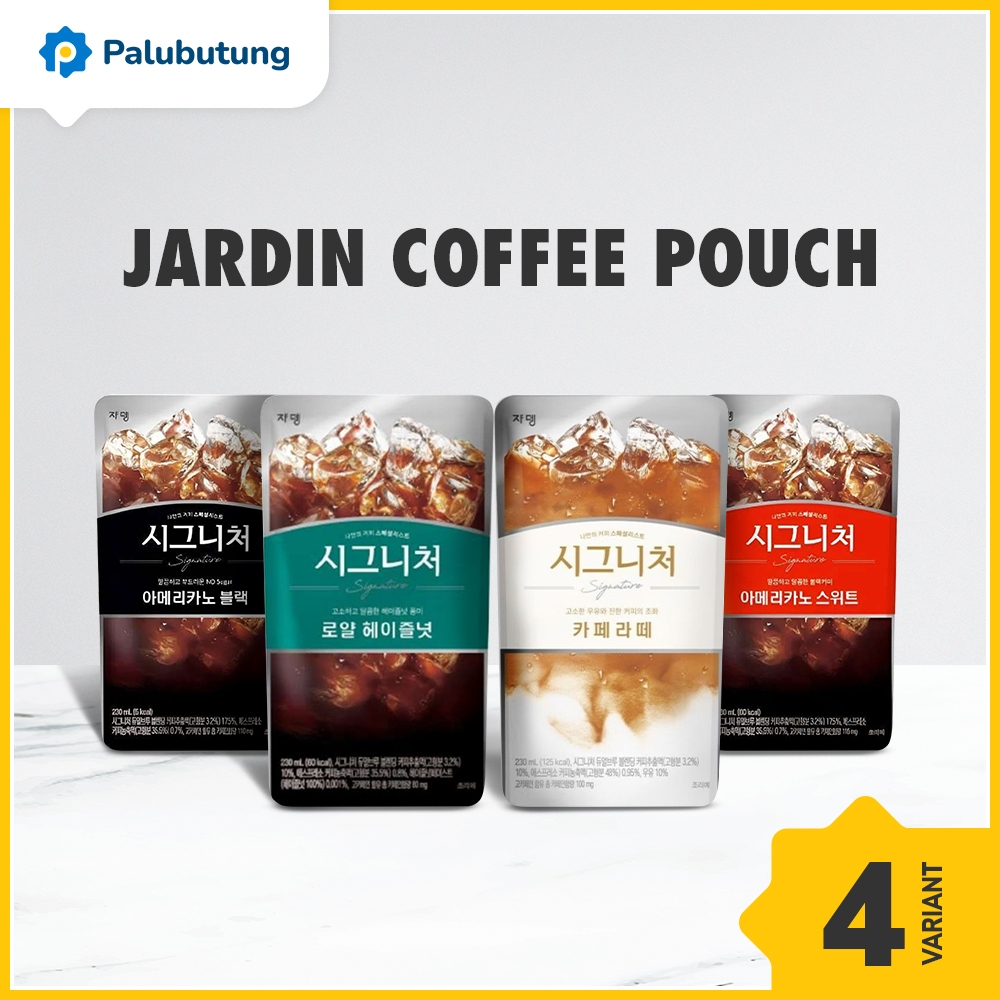 

PALUBUTUNG - Korean Real Caffe Coffee Pouch Hazelnut Coffee Sweet Americano Black Americano Peach Ice Tea Real Shine Muscat