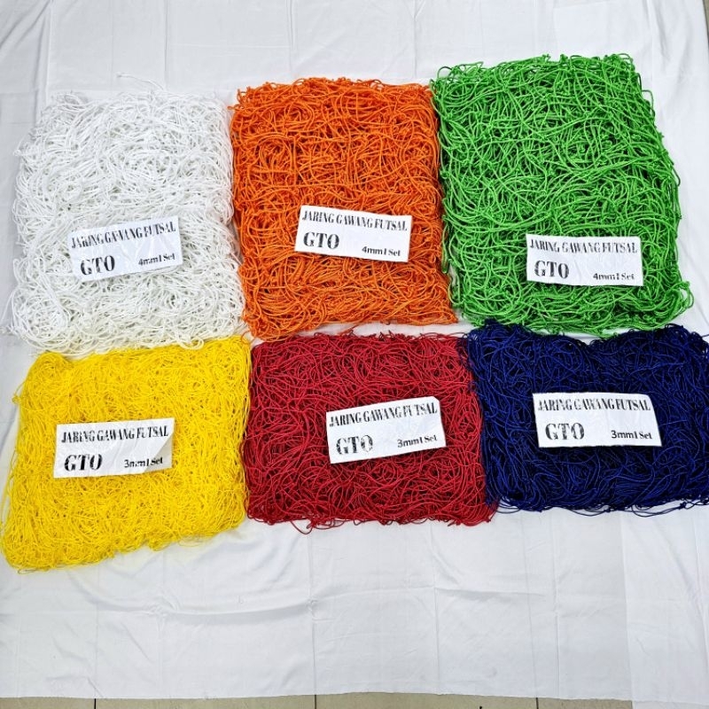 JARING GAWANG / NET GAWANG FUTSAL STANDART GAWANG FUTSAL ISI SEPASANG