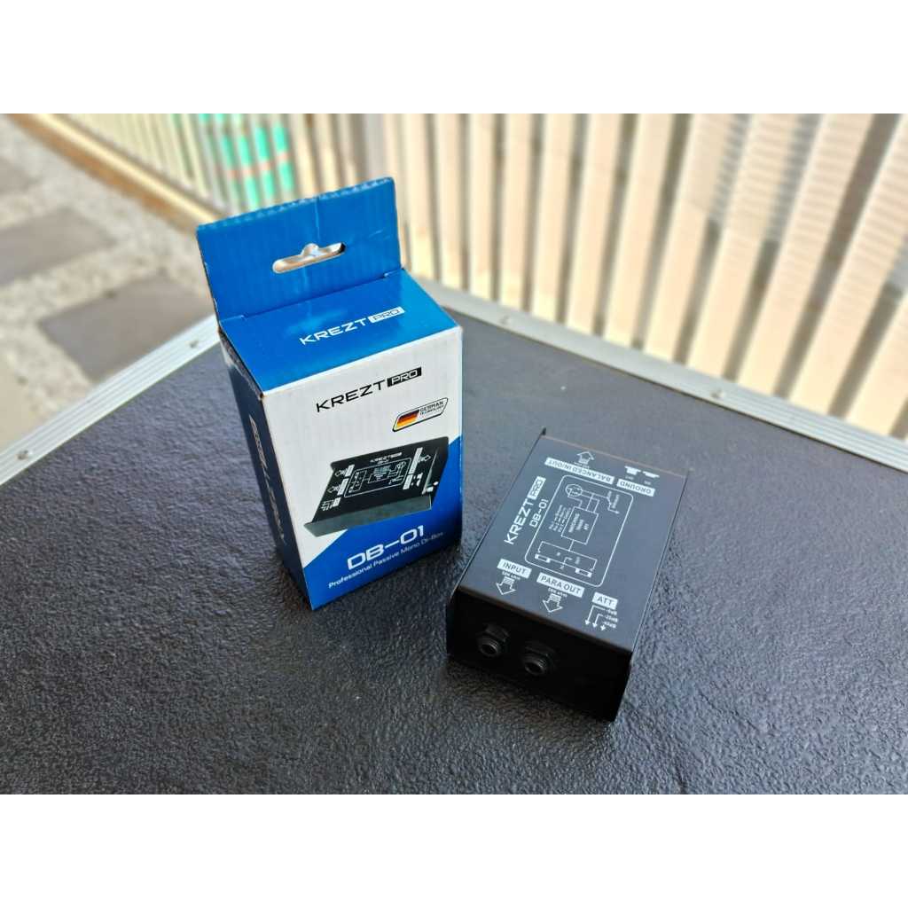 Direct Box KREZT PRO DB-01 Passive Mono DI BOX Pasif