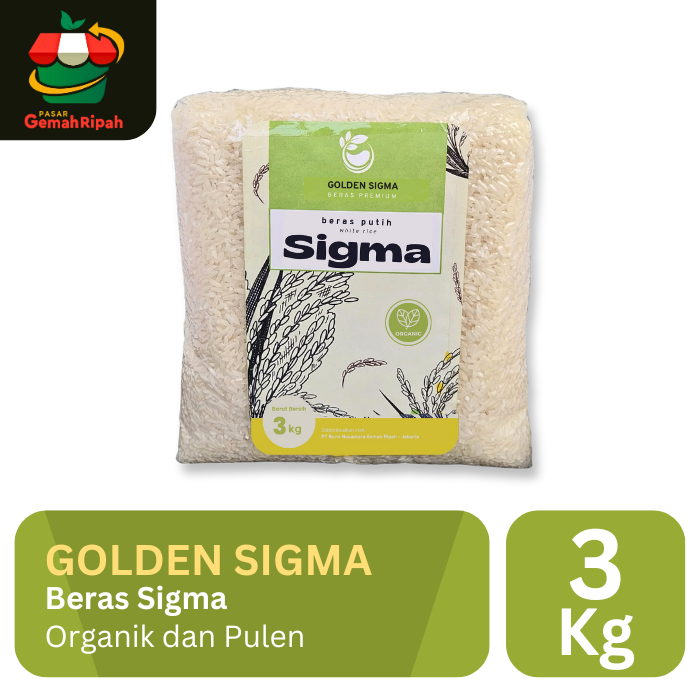 

Beras Premium Golden Sigma 3kg