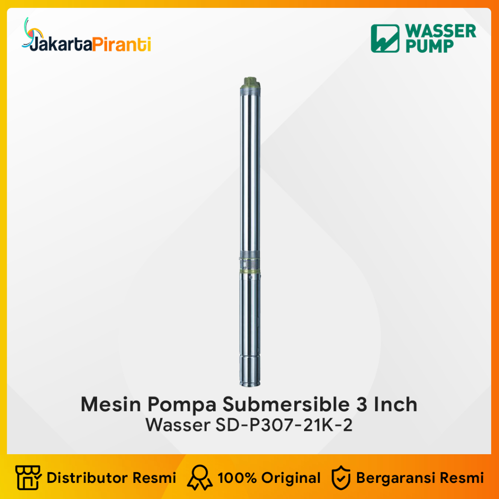 WASSER DEEP WELL SUBMERSIBLE PUMP SD-P303-11K-2 - 3 INCH TERMURAH WASSER POMPA CELUP SUBMERSIBLE SD 