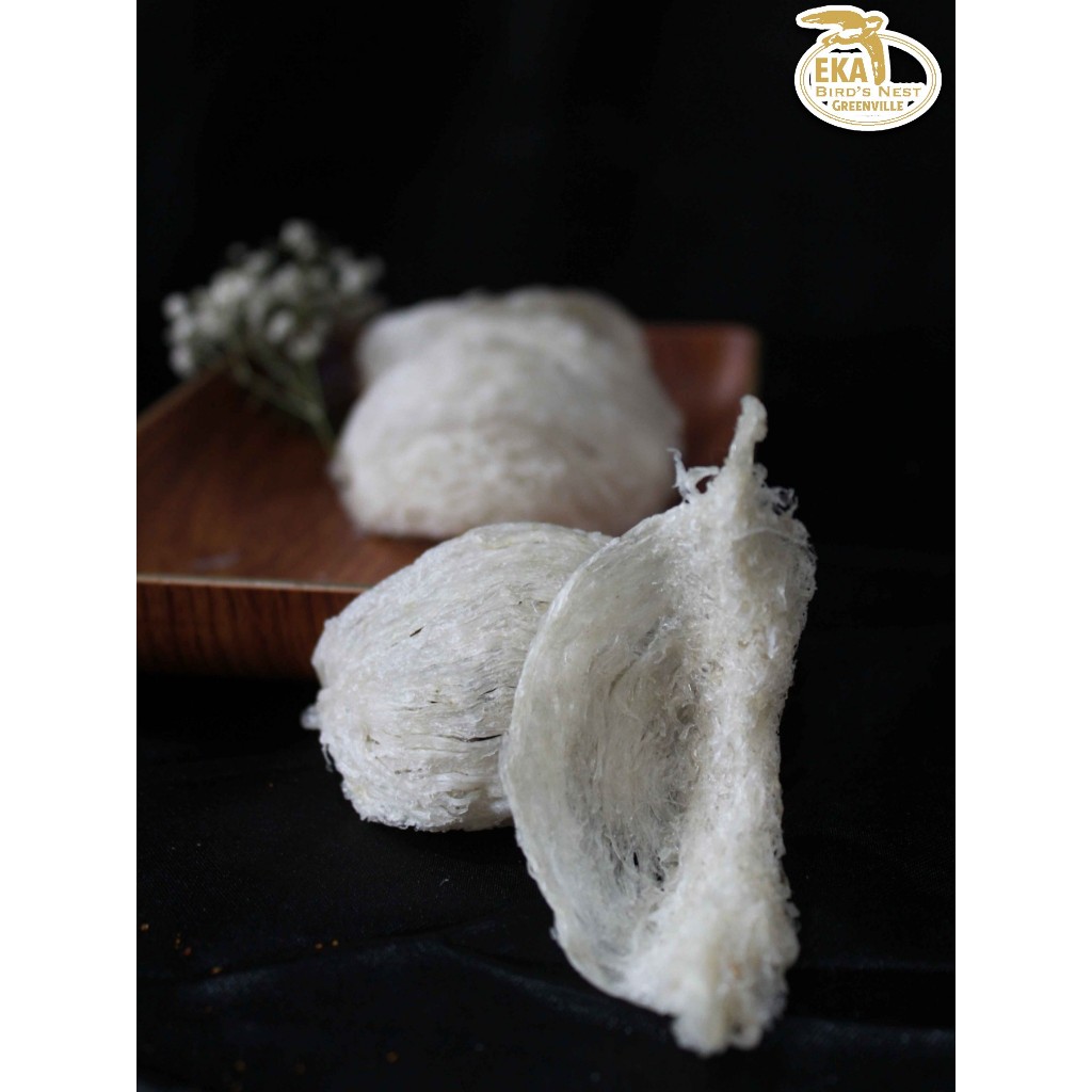 sarang burung walet bersih / bridnest / mangkok asli 100%