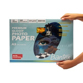 

Bantex Ink Jet Photo Paper A3 Premium (10 sheets) 225gr # 8001 03 (pcs)