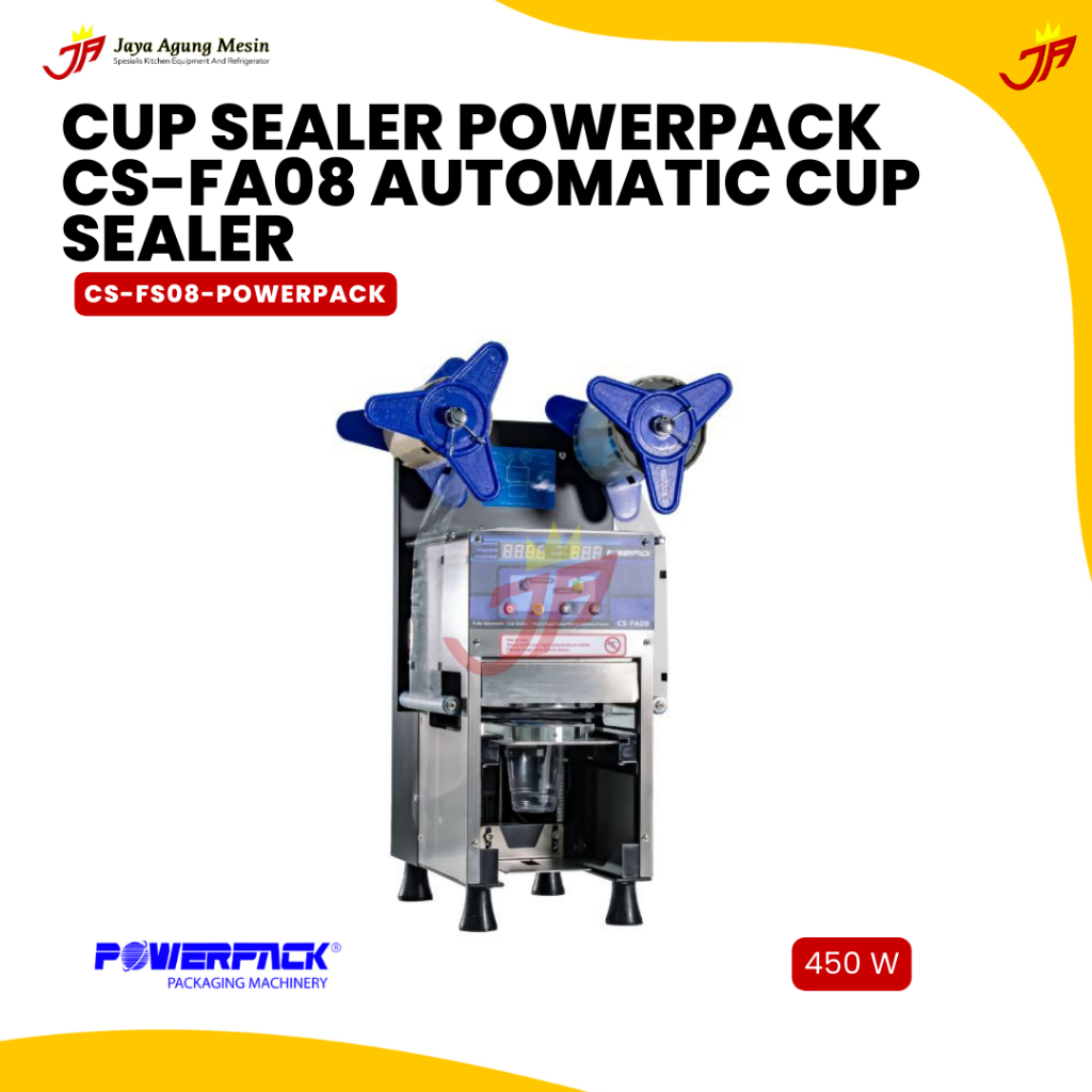 POWERPACK Cup Sealer CS-FA08 Automatic Cup sealer