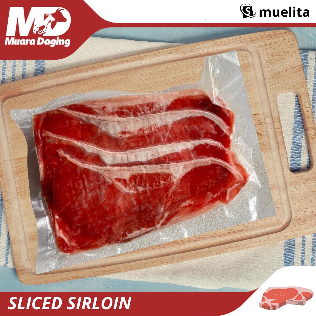 

MD FARM GrassFed Beef Sirloin Slice (Low Fat) 250gr - BEEF BEBAS Hormon & Antibiotik