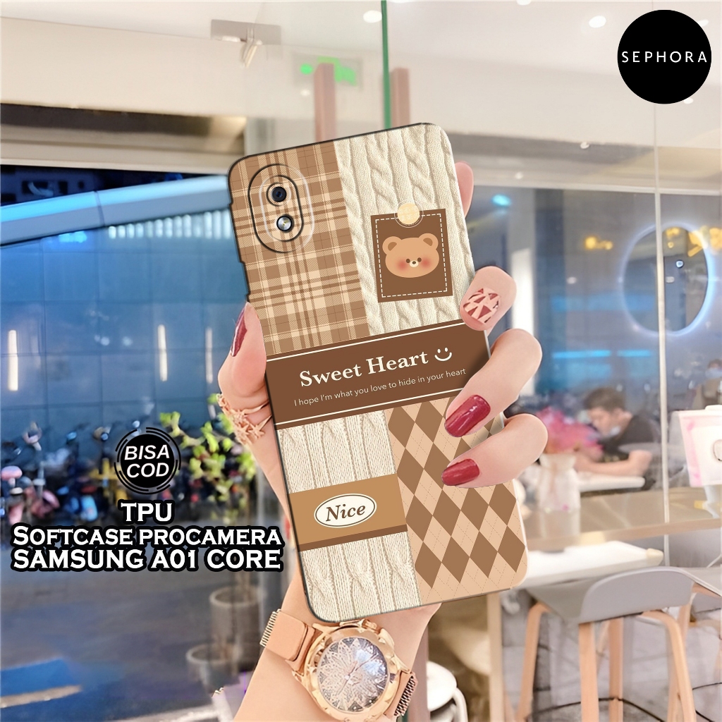 Case Samsung A01 Core Terbaru - Fashion Case Lucu - Softcase Samsung A01 Core - Case Pro Camera - Ca