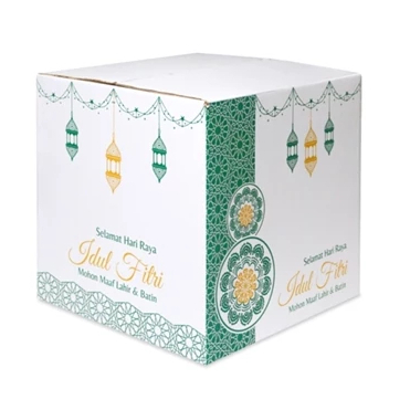 

Kotak Dus Parcel Sembako Idul Fitri Box Packaging Hampers Sirup Kue Kering THR Ukuran 35x33x33cm